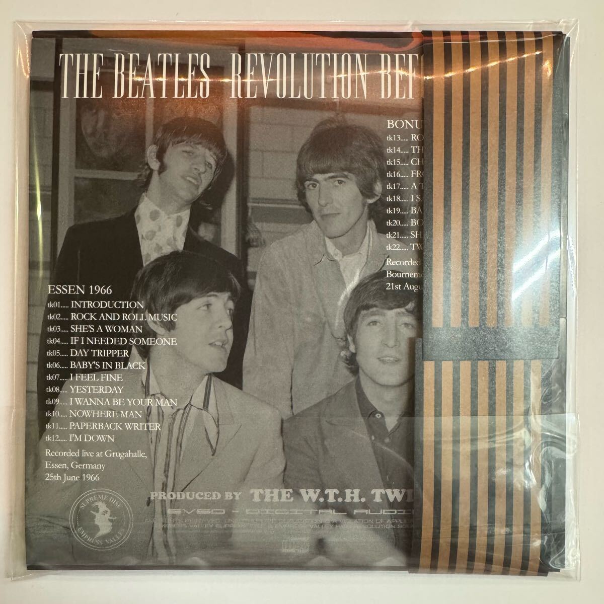 THE BEATLES / REVOLUTION BEFORE TOKYO (1CD) Soundboard EMPRESS VALLEY SUPREME DISK