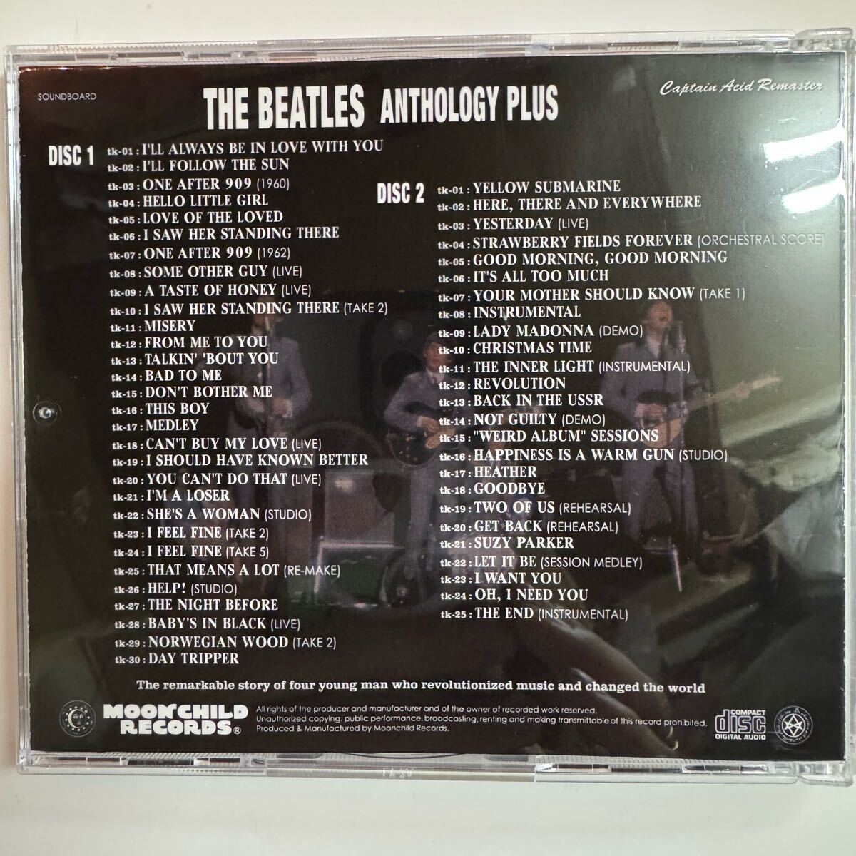THE BEATLES / ANTHOLOGY MORE 2000 PLUS EXTRA captain acid remaster (6CD+CD)