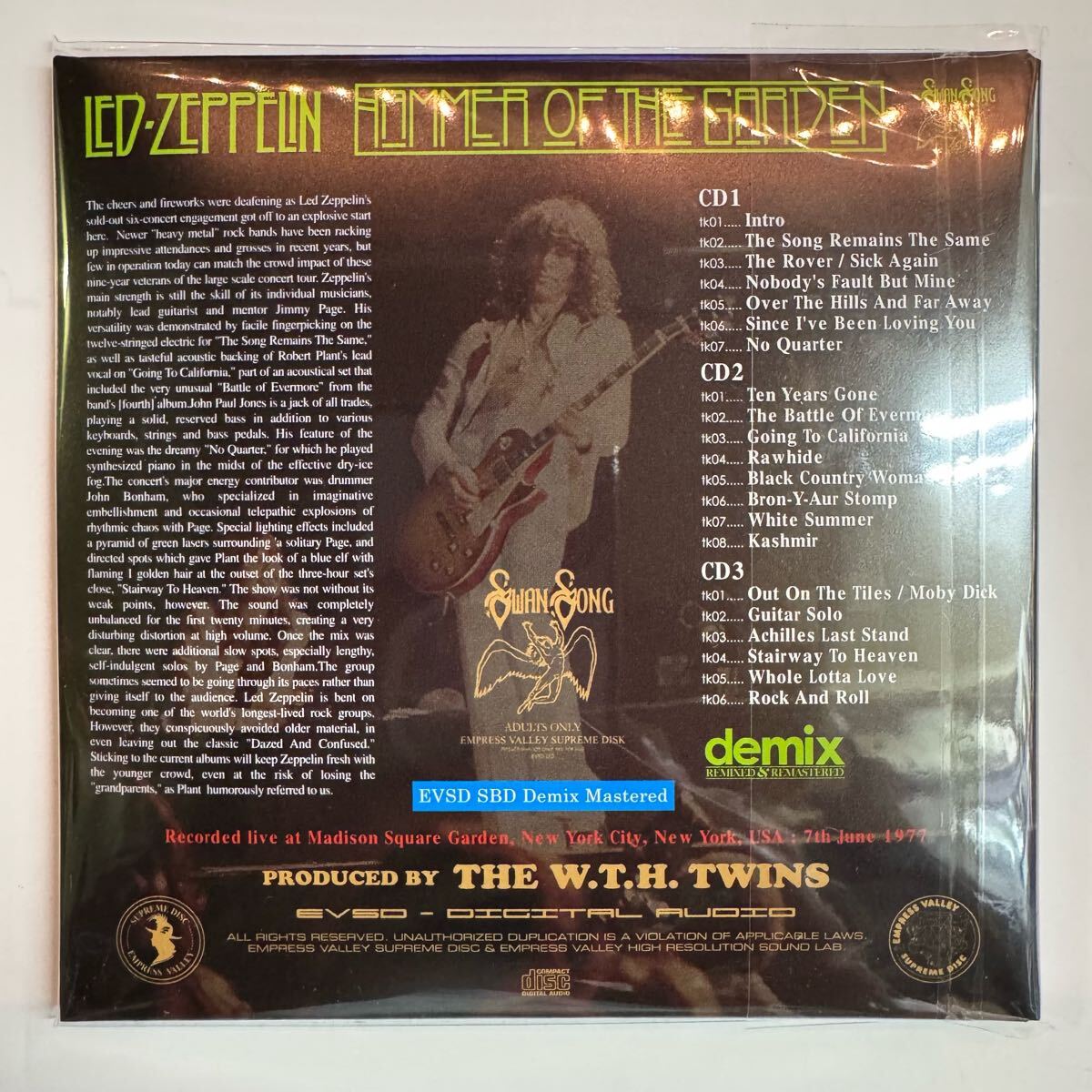 LED ZEPPELIN / HAMMER OF THE GARDEN (6CD BOX)