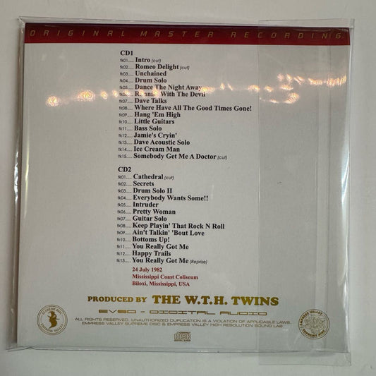 VAN HALEN / NOCHE DE MISSISSIPPI (2CD) Empress Valley New