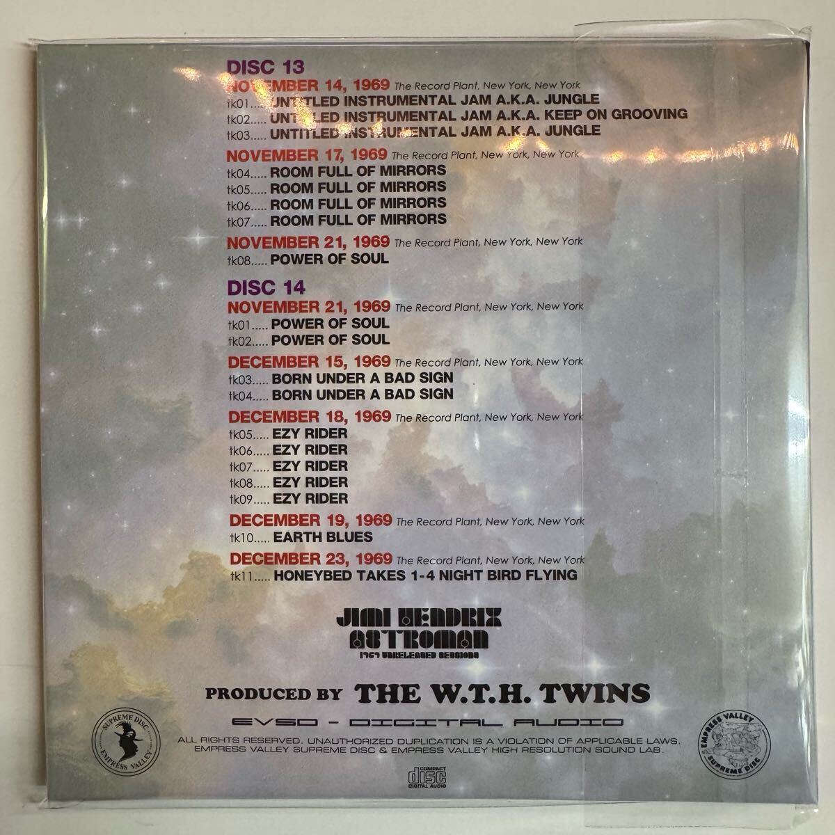 JIMI HENDRIX / ASTROMAN (18CD+Bonus BOX SET) Empress Valley New