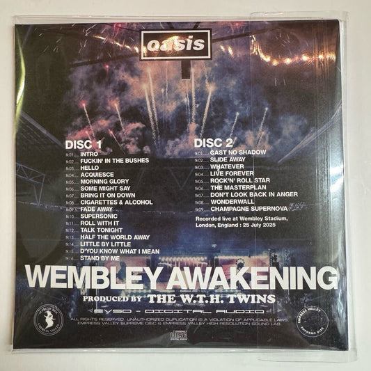 OASIS / WEMBLEY AWAKENING (2CD)