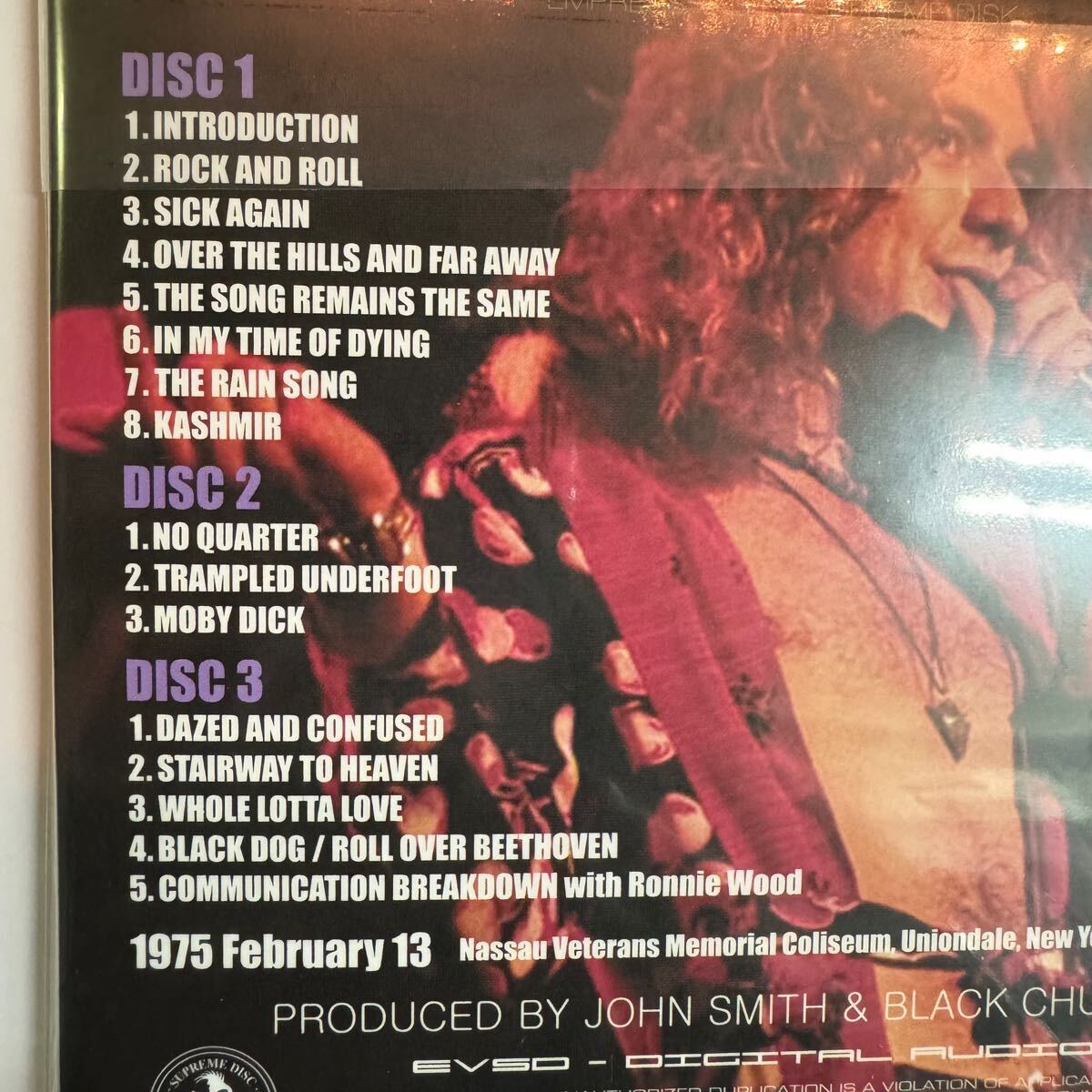 Led Zeppelin / Jamming With A Woody 1975 Soundboard 3CD 16 Tracks Empress Valley