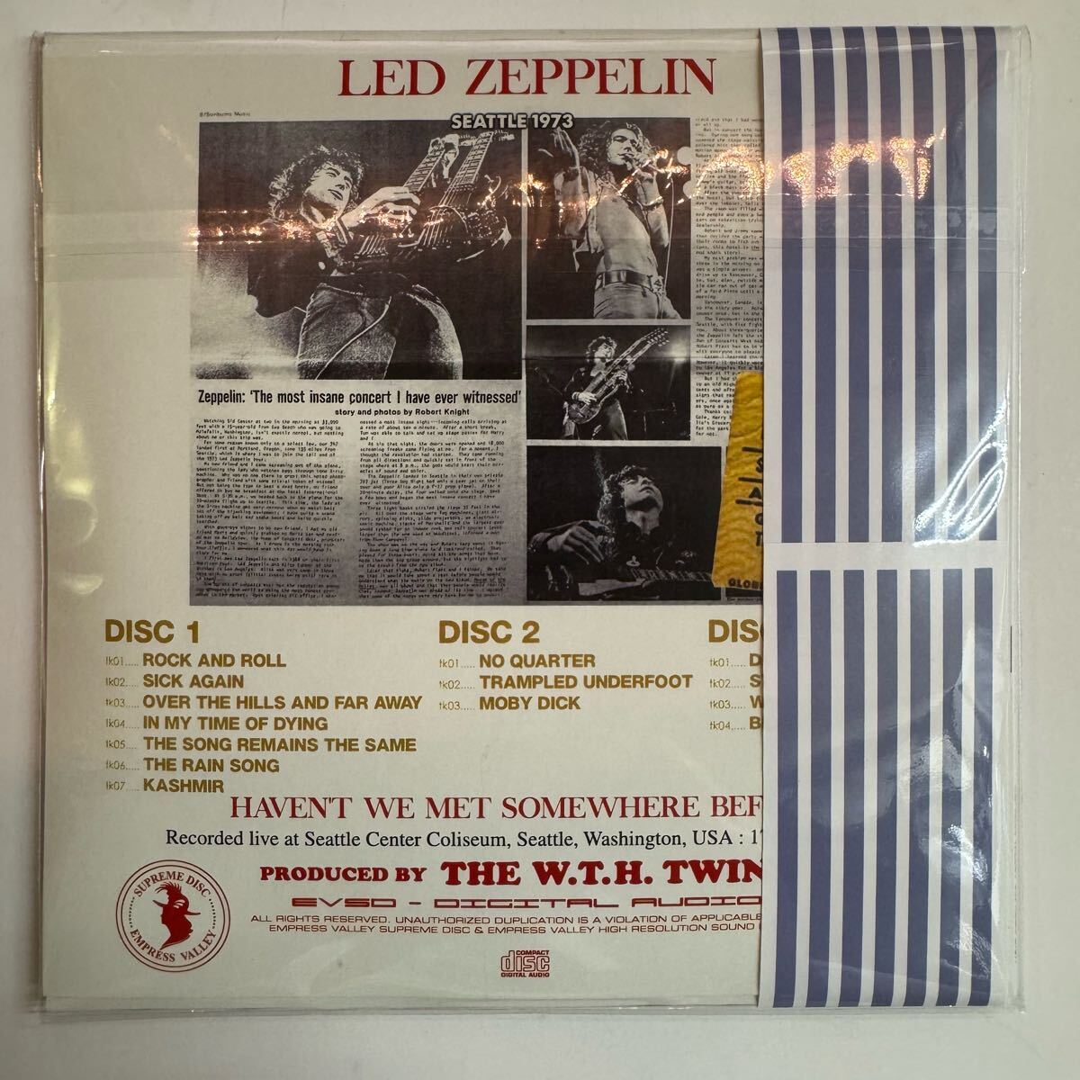 LED ZEPPELIN / ¿No nos hemos conocido en algún lugar antes? VI 1/2 (3 CD)