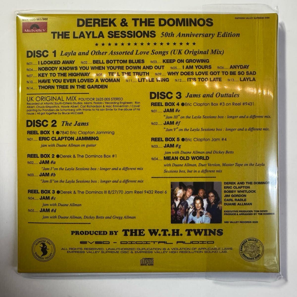 DEREK & THE DOMINOS / Stratosphere Ace / Silence at Midnight (7CD BOX SET)