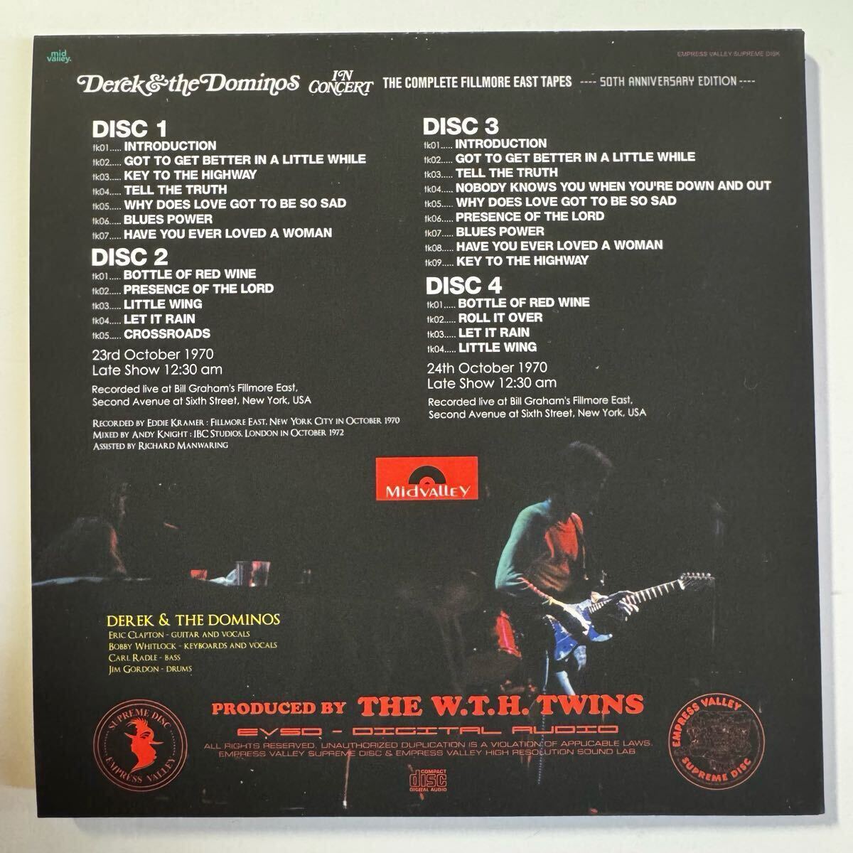 DEREK & THE DOMINOS / Stratosphere Ace / Silence at Midnight (7CD BOX SET)