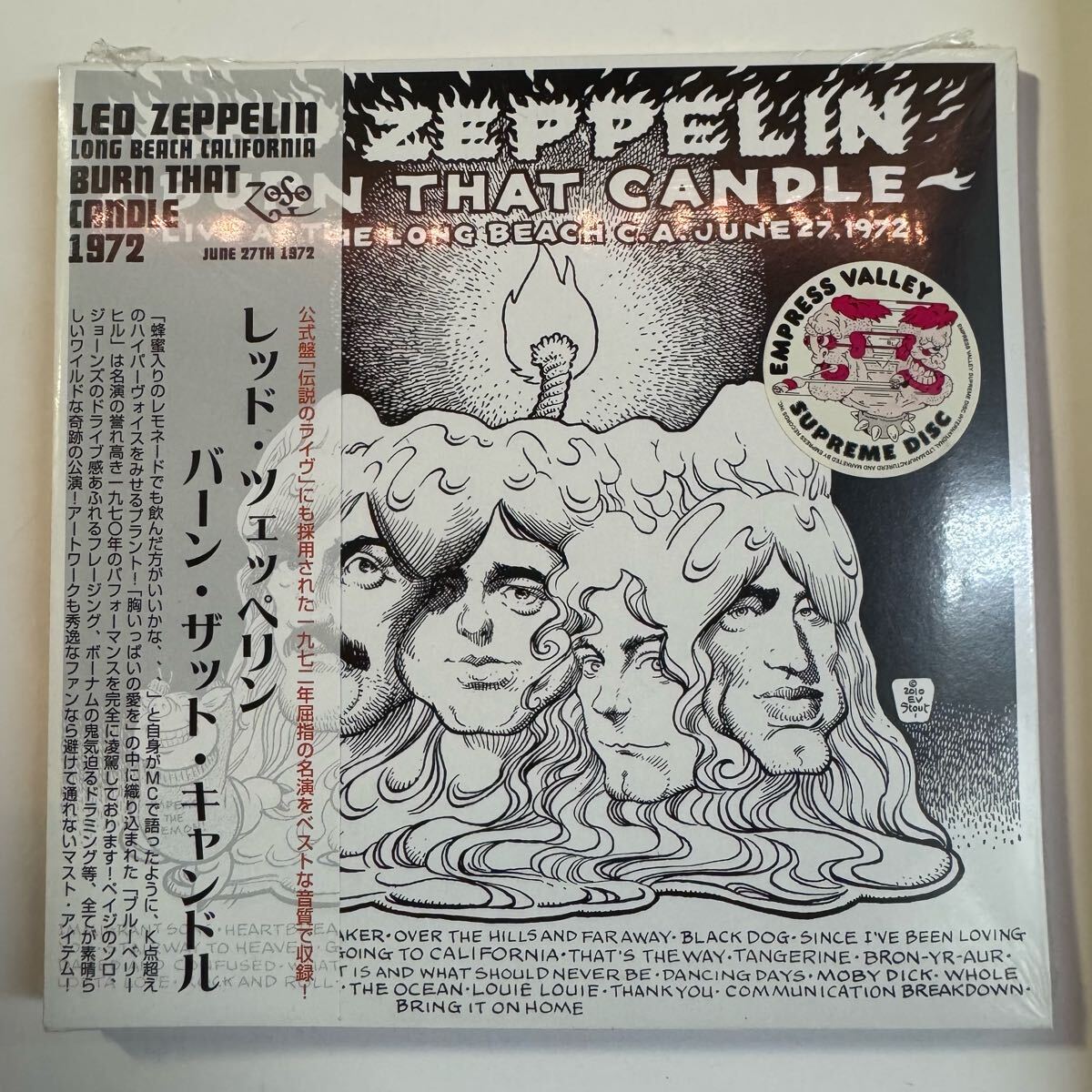 LED ZEPPELIN / BURN THAT CANDLE (3CD)