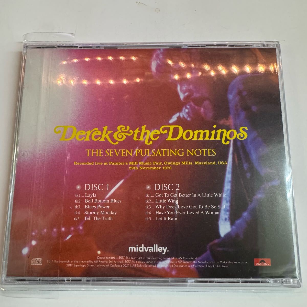 DEREK AND THE DOMINOS / THE SEVEN PULSATING NOTES (2CD)