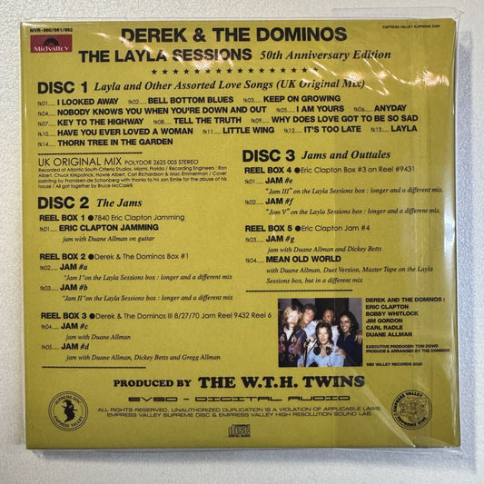 DEREK AND THE DOMINOS / THE LAYLA SESSIONS 50th Anniversary Edition (3CD)