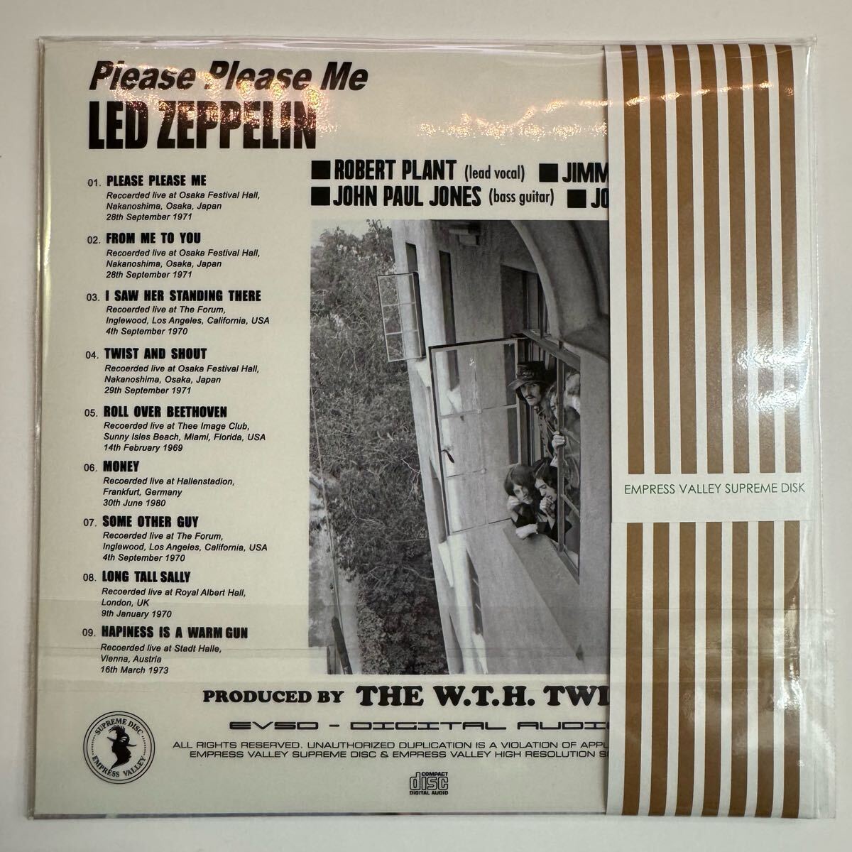 LED ZEPPELIN / PLEASE PLEASE ME (1CD) with sticker Limited ver.