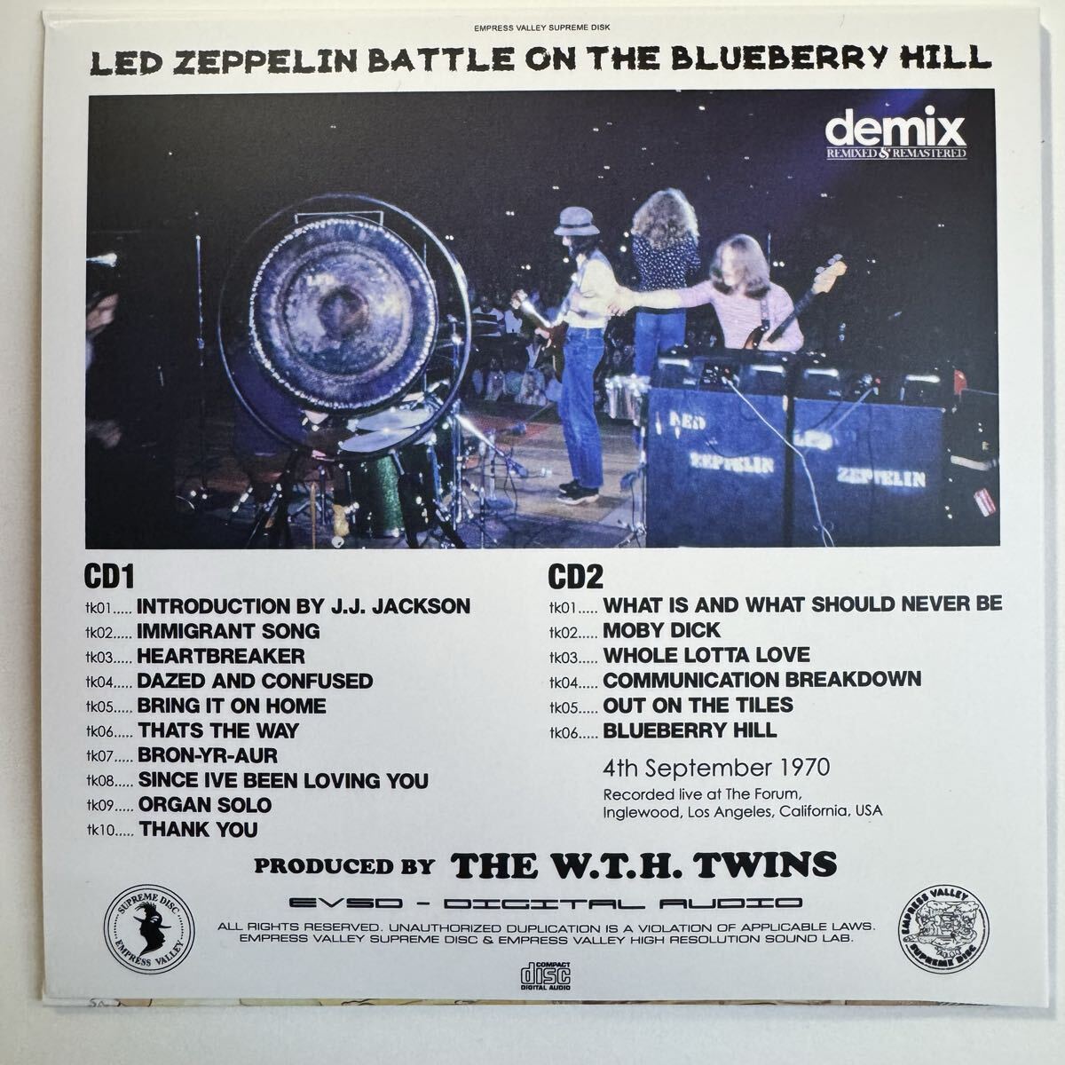 LED ZEPPELIN / BATTLE ON THE BLUEBERRY HILL (2CD)