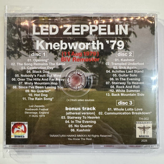 LED ZEPPELIN / KNEBWORTH ‘79 TH-002 (3CD)