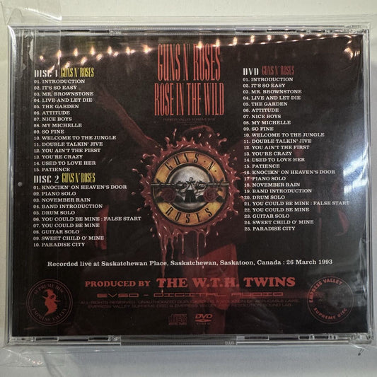 GUNS N’ ROSES / ROSE IN THE WILD (2CD + BONUS)
