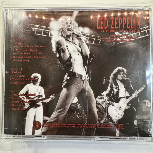 LED ZEPPELIN / ST. VALENTINES DAY MASSACRE (3CD)