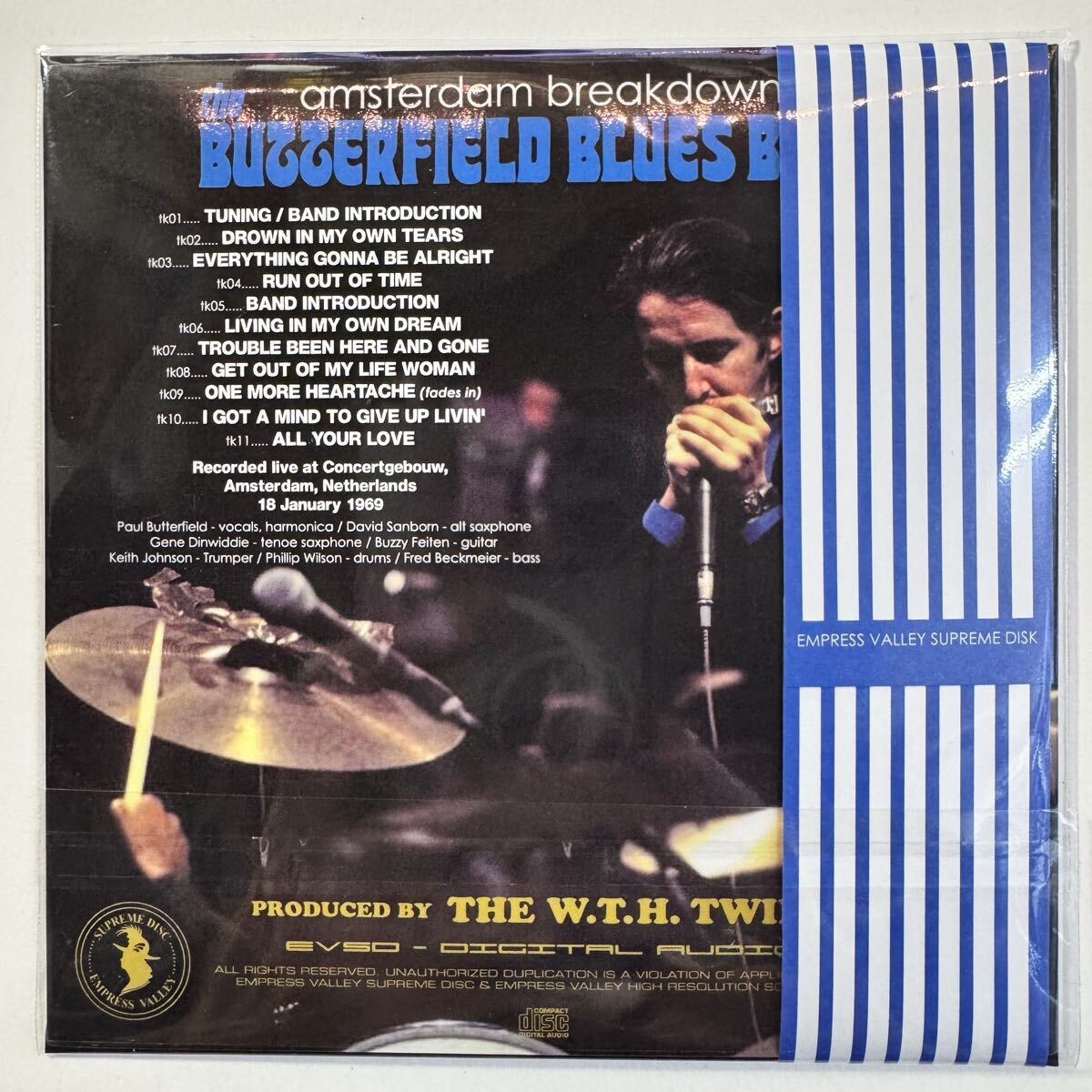 PAUL BUTTERFIELD BLUES BAND / AMSTERDAM BREAKDOWN (1CD)