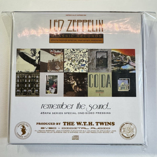 Led Zeppelin / Classic Records 45RPM One Side Pressing (12CD Box) Empress Valley