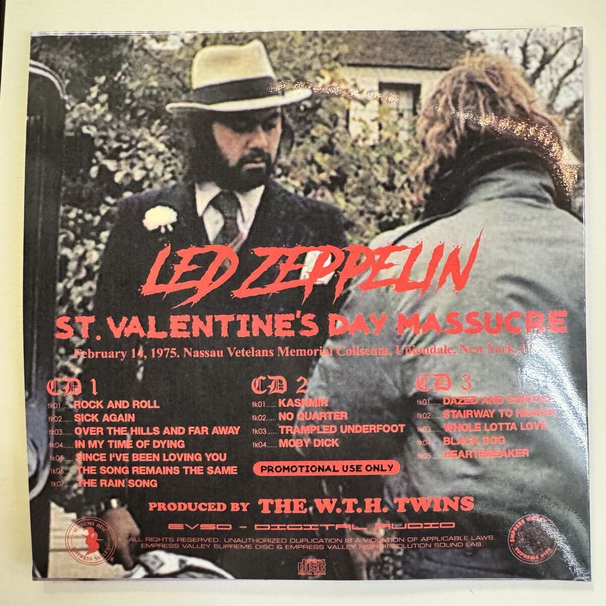LED ZEPPELIN / ST. VALENTINE’S DAY MASSACRE (3CD) Gang Cover Limited ver.