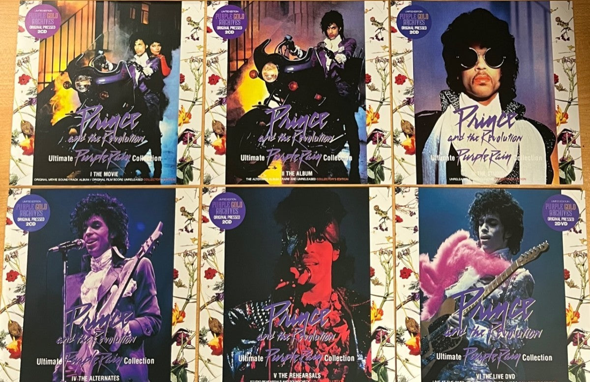 PRINCE / PURPLE RAIN ULTIMATE COLLECTION I - VI 6 Titles Set (10CD+2DVD)