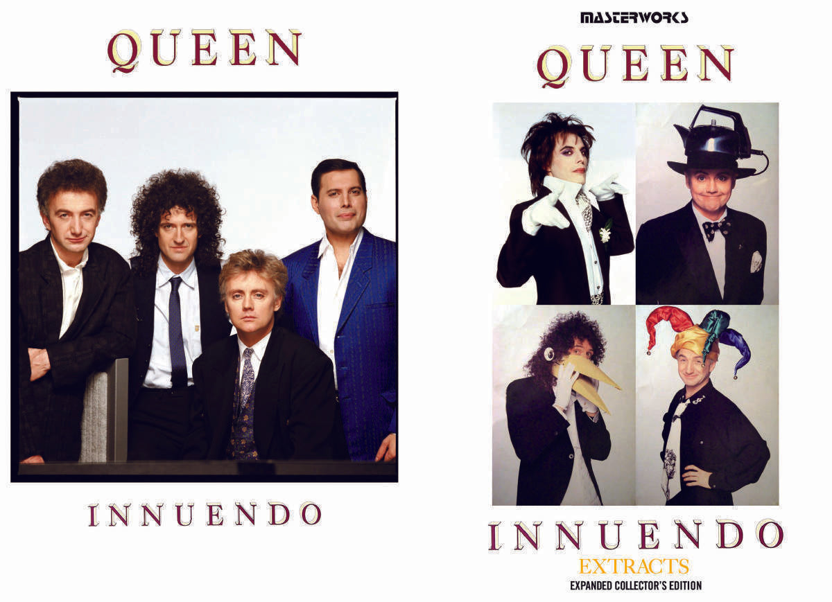QUEEN / INNUENDO ARTIFACTS & EXTRACTS EXPANDED COLLECTOR'S EDITION (4CD+3DVD)