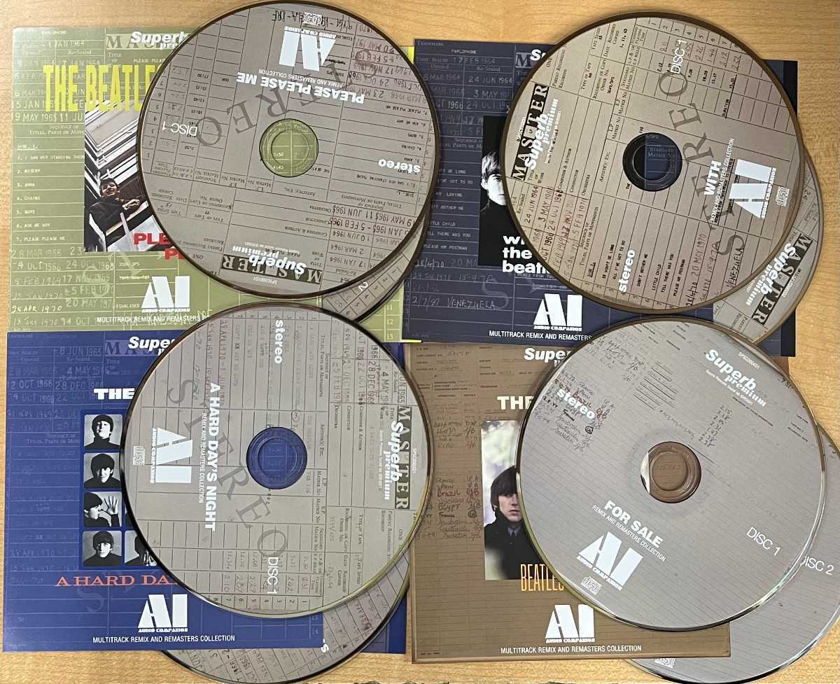 THE BEATLES / AI AUDIO COMPANION 18 Titles Set (42CD) No jewel case