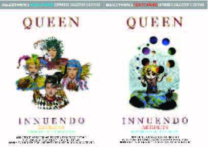 QUEEN / INNUENDO ARTIFACTS & EXTRACTS EXPANDED COLLECTOR'S EDITION (4CD+3DVD)
