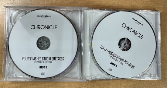The Rolling Stones / CHRONICLE FULLY FINISHED STUDIO OUTTAKES REVISED AND REMASTERED EXPANDED EDITION 4CD
