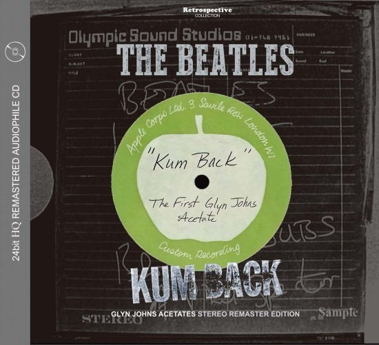 THE BEATLES / KUM BACK GLYN JOHNS ACETATES STEREO REMASTER EDITION (1CD)
