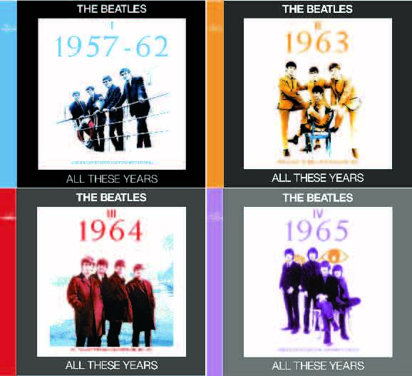 THE BEATLES / ALL THESE YEARS I - IV 1957 - 1965 ANTHOLOGY REVISED AND EXPANDED EDITION SET 【8CD】