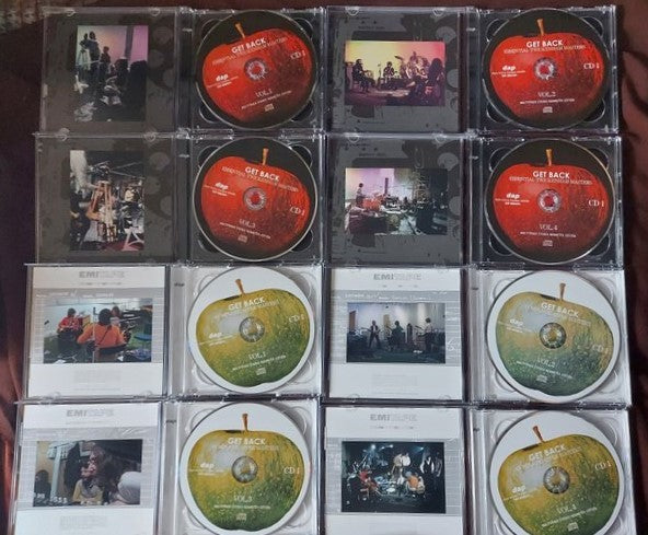 THE BEATLES LET IT BE THE LAST SESSIONS & GET BACK SESSIONS & ROOFTOP CONCERT COMPLETE 10 SET 【21CD】