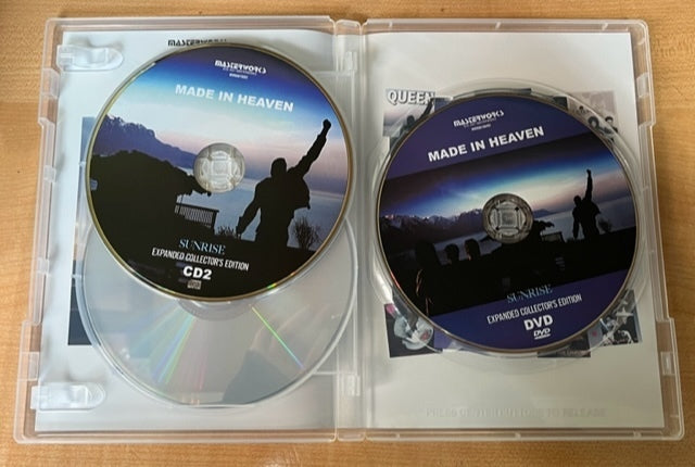 Queen Made In Heaven Sunrise + Sunset Set Expanded Collector's Edition 4CD+2DVD