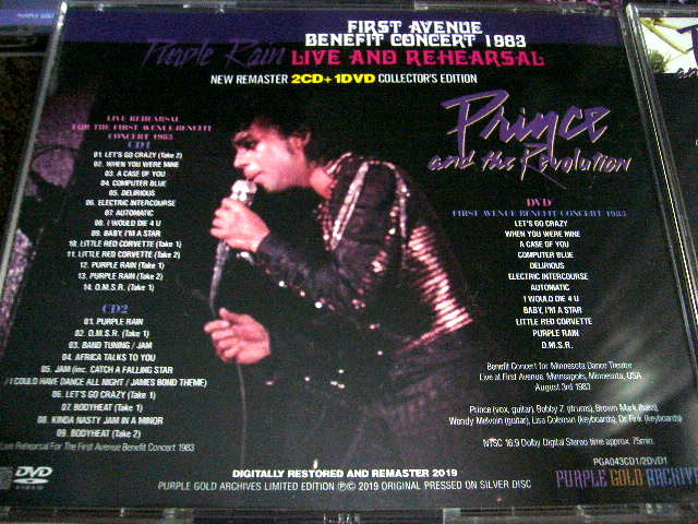 PRINCE / ULTIMATE COLLECTION I-Ⅵ+MAIAMI’85+BENEFIT CONCERT’83 8TITLES (15CD+3DVD)