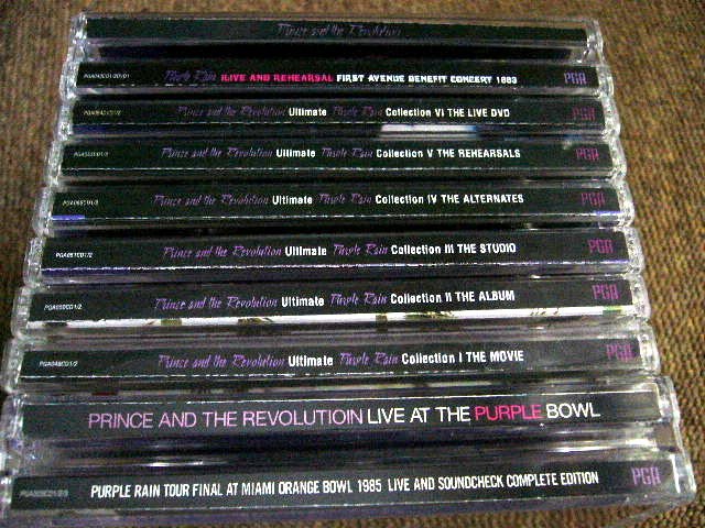 PRINCE / ULTIMATE COLLECTION I-Ⅵ+MAIAMI’85+BENEFIT CONCERT’83 8TITLES (15CD+3DVD)