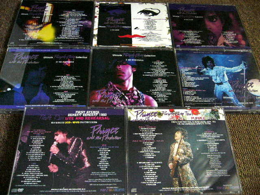 PRINCE / ULTIMATE COLLECTION I-Ⅵ+MAIAMI’85+BENEFIT CONCERT’83 8TITLES (15CD+3DVD)