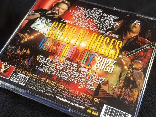 Guns N' Roses / Glastonbury 2023 (2CDR)