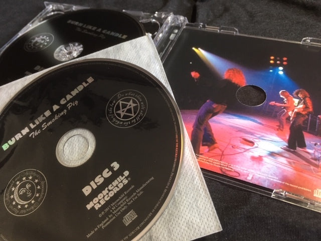 Led Zeppelin Burn Like A Candle 3CD Moonchild
