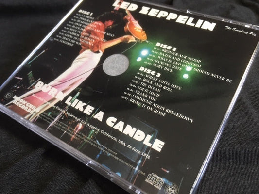 Led Zeppelin Burn Like A Candle 3CD Moonchild