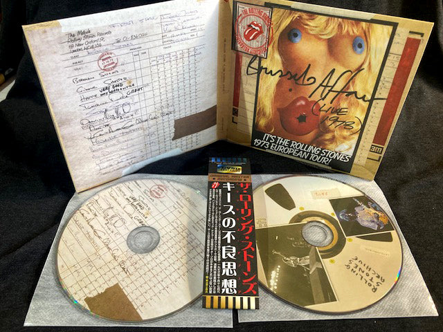 The Rolling Stones / The Brussels Affair (2 CD) Empress Valley Keith Richards Portada