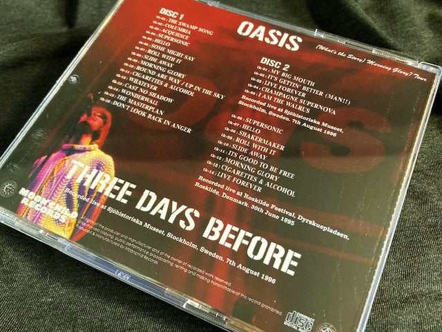 Oasis / Tres días antes SOUNDBOARD (2CD)