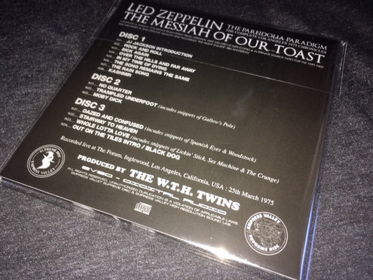 Led Zeppelin / The Pareidolia Paradigm The Messiah Of Our Toast (3CD)