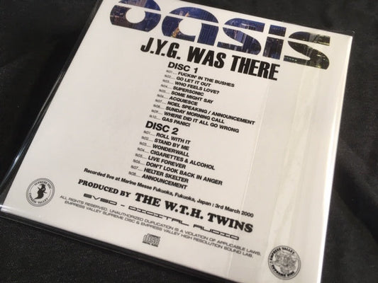 Oasis / JYG estuvo allí 2000 (2 CD)