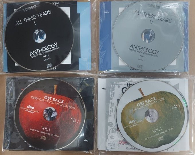 THE BEATLES / GET BACK SESSIONS TWICKENHAM & COMPLETE APPLE MASTERS & ALL THESE YEARS ANTHOLOGY VOL1-8 16 Set (32CD Set)