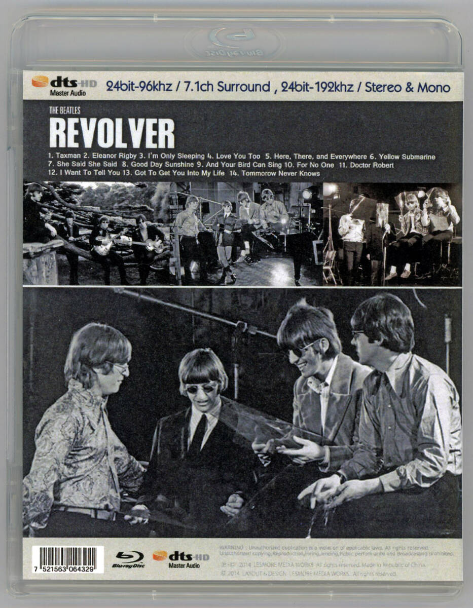 The Beatles / REVOLVER 24bit-96khz / 7.1ch Surround, 24bit-192khz / Stereo & Mono (1BDR)