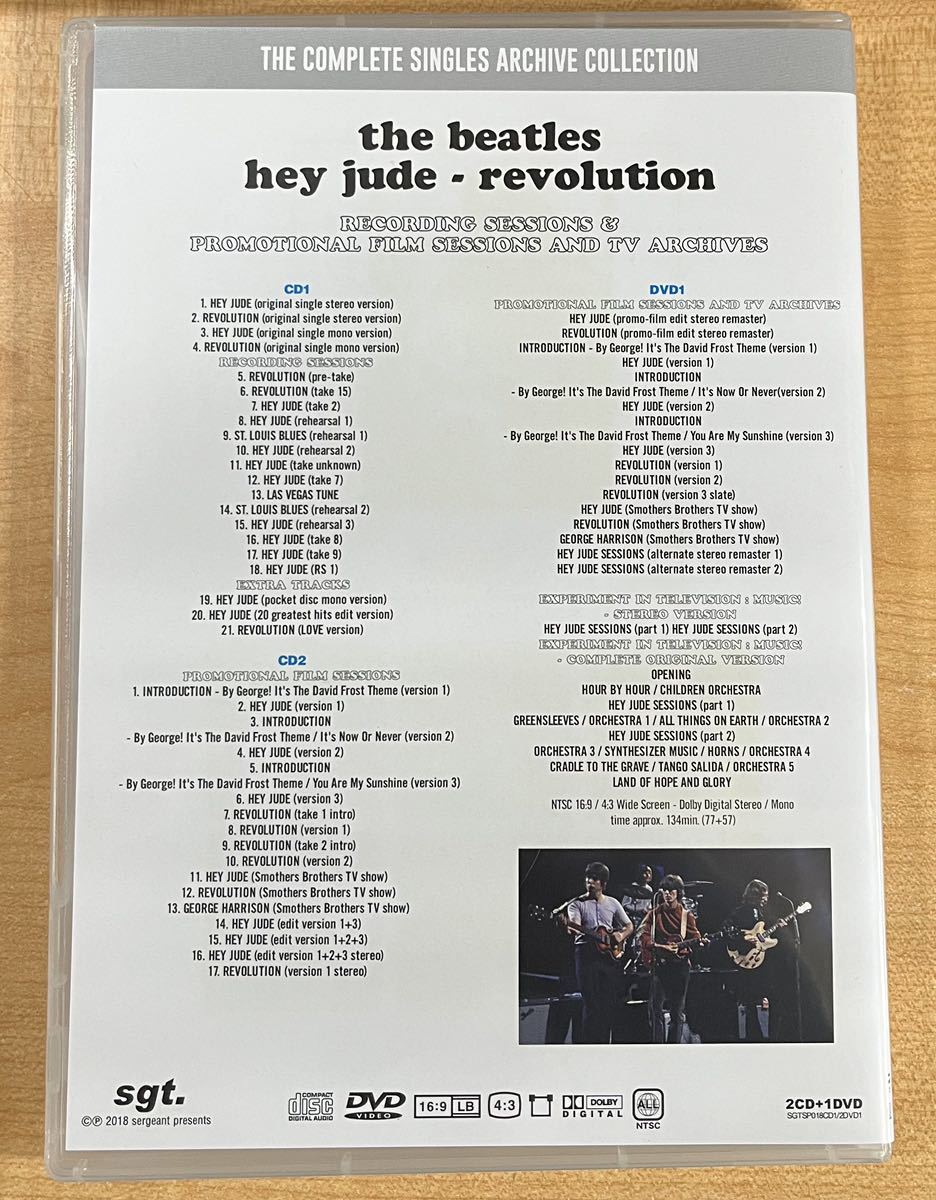 The Beatles Hey Jude Revolution 50th Anniversary Edition The Complete Singles Archive 2CD 1DVD