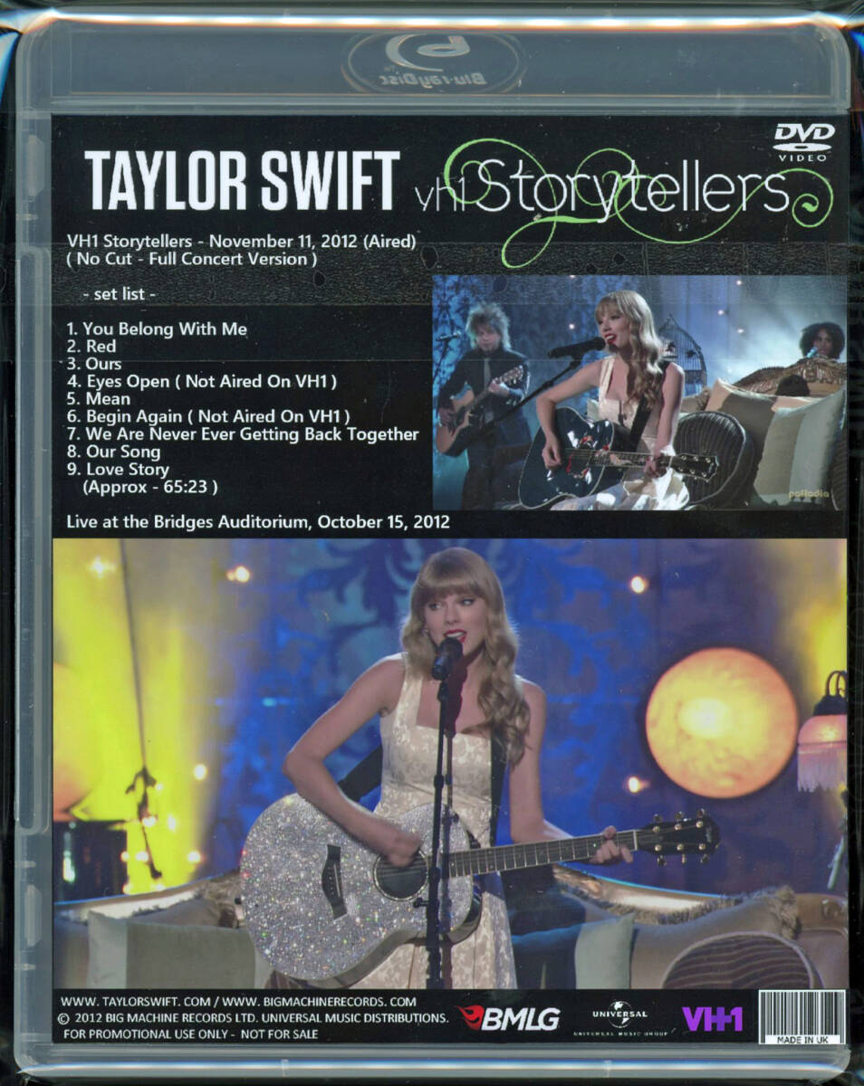 TAYLOR SWIFT / Storytellers Edición completa (1BDR)