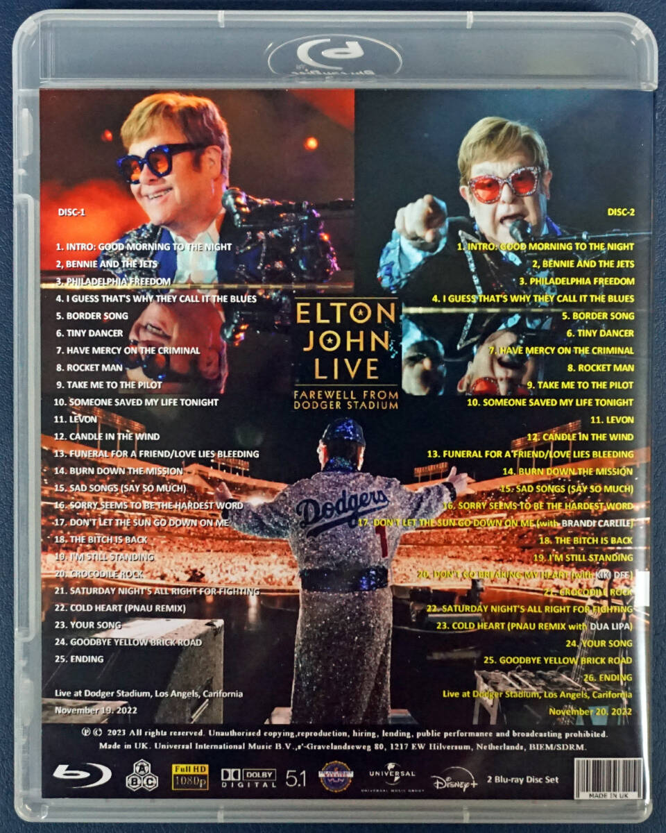 ELTON JOHN / DESPEDIDA DEL ESTADIO DODGER 2022 DOS DÍAS (2 HABITACIONES)