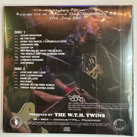 NEIL YOUNG / LOOKING FORWARD IN THE FREE WORLD (2CD) Empress Valley New