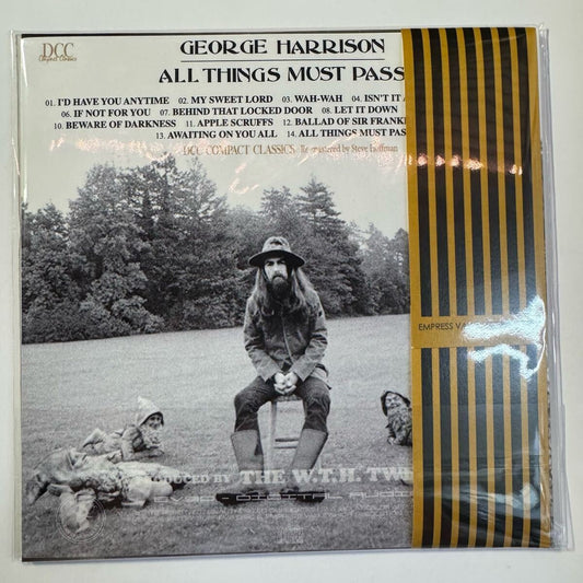 GEORGE HARRISON / TUTTO CIÒ CHE DEVE PASSARE DCC COMPACT CLASSICS Rimasterizzato da Steve Hoffman (1CD) Empress Valley Nuovo