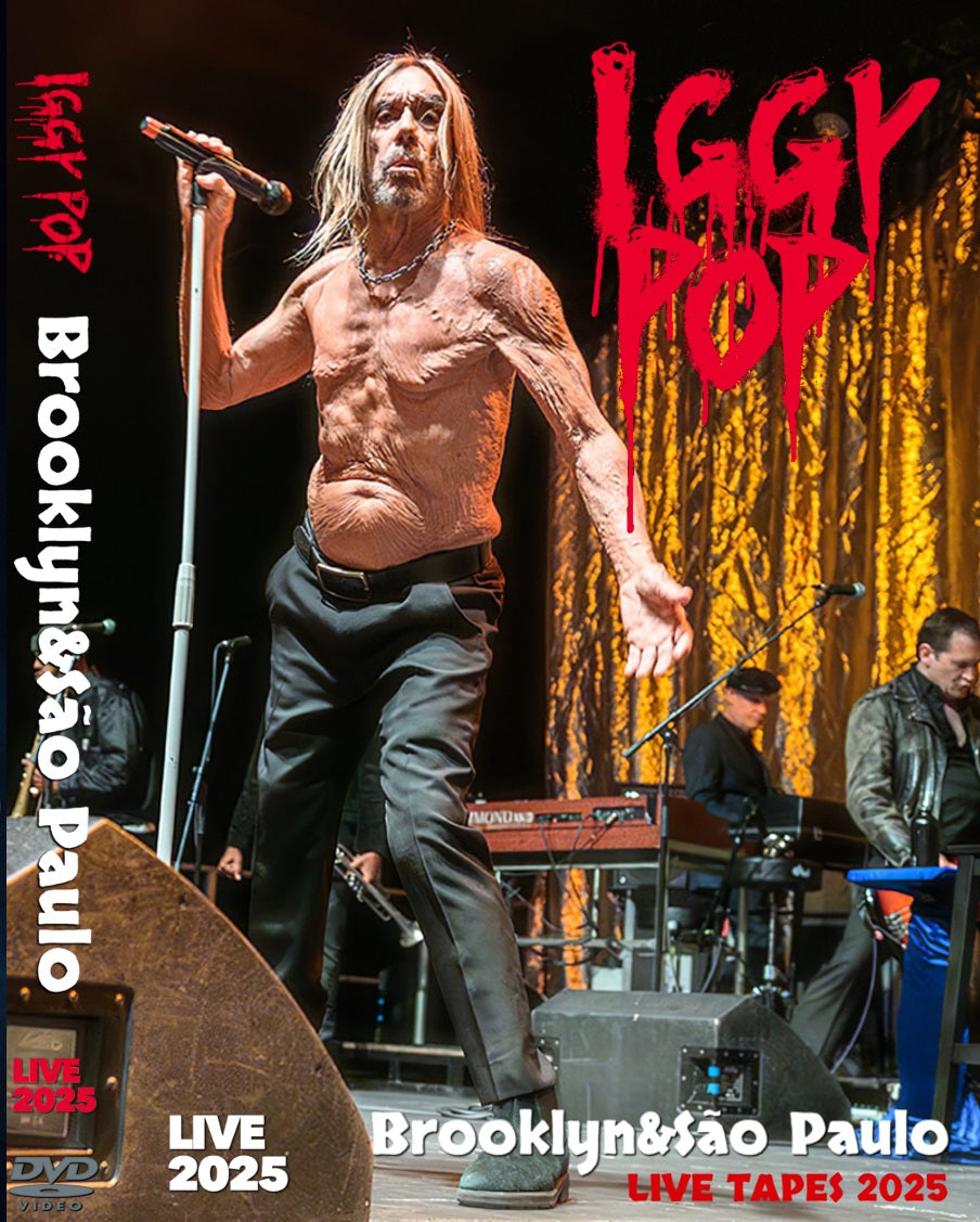 Iggy Pop / Live tapes 2025 CBGB Fes (1DVDRR)