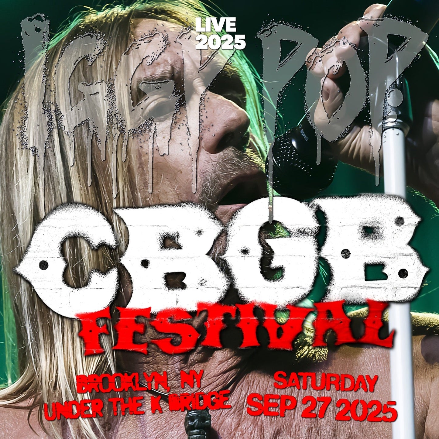 Iggy Pop / Live 2025 CBGB Festival (1CDR)