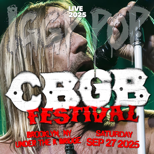 Iggy Pop / Live 2025 CBGB Festival (1CDR)